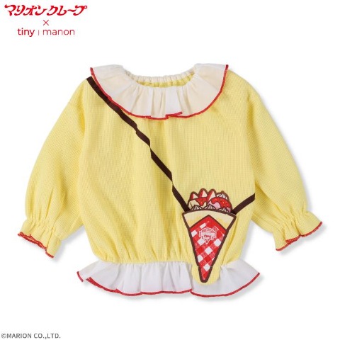 ベビー　トップス（80～95cm・マリオンクレープ）