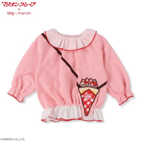 ベビー　トップス（80～95cm・マリオンクレープ）