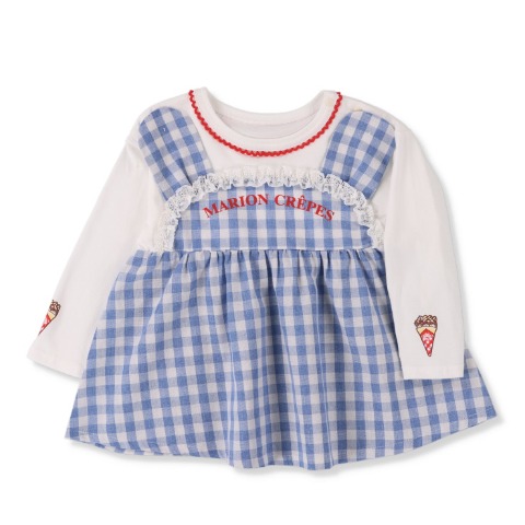 ベビー　トップス（80～95cm・マリオンクレープ）