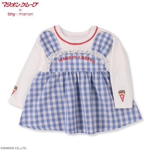 ベビー　トップス（80～95cm・マリオンクレープ）