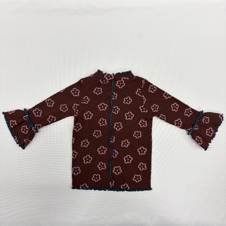 ベビー 花柄フリル長袖Tシャツ（80～95cm nennen neu） | バースデイ
