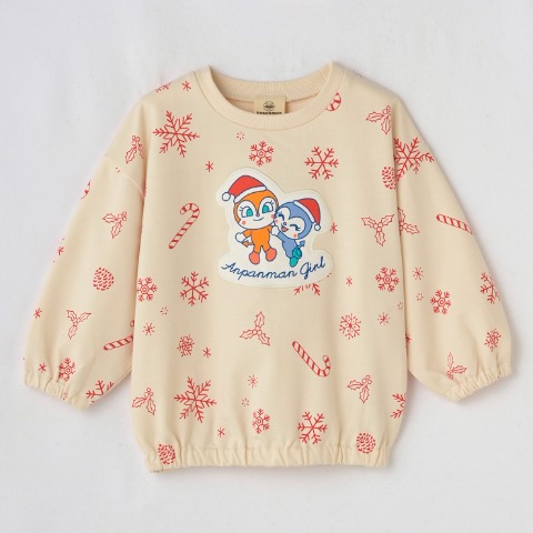 ベビー　スウェットシャツ（80～95㎝・それいけ！アンパンマン）