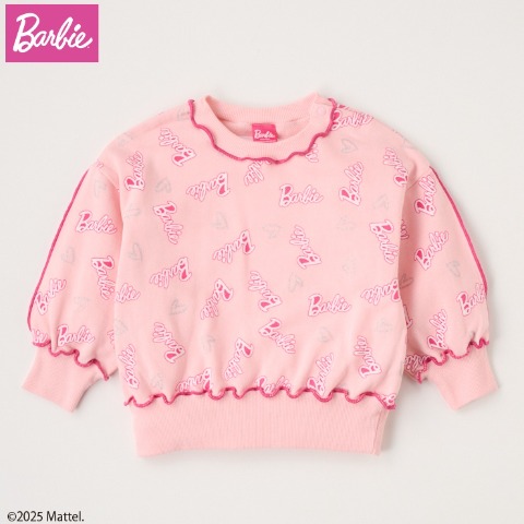 ベビー　長袖プルオーバー（80～95cm・Barbie）