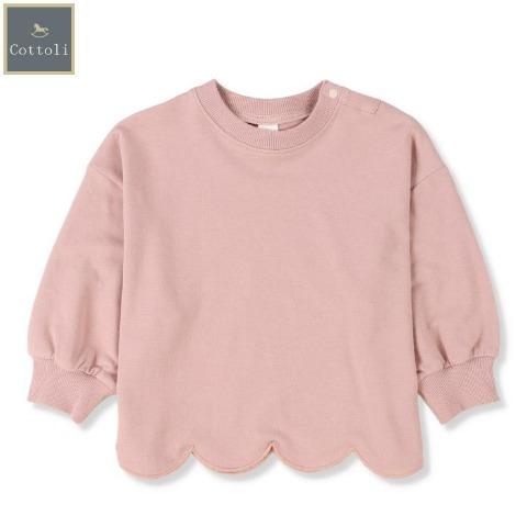 ベビー　長袖プルオーバー （80～95cm・Cottoli）