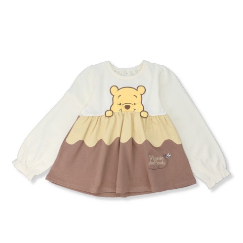 ベビー　長袖チュニック （80～95cm・Cottoli/Disney）