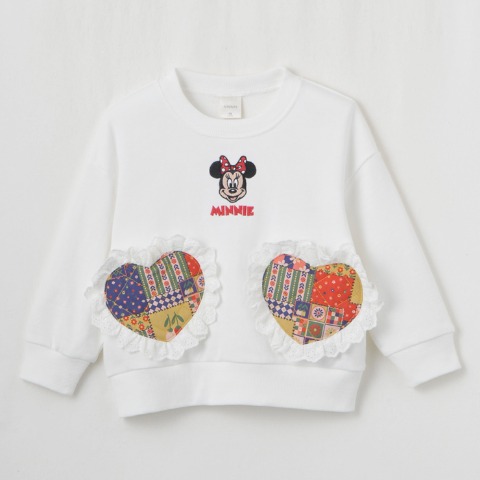 ベビー　長袖プルオーバー （80～95cm・futafuta/Disney）