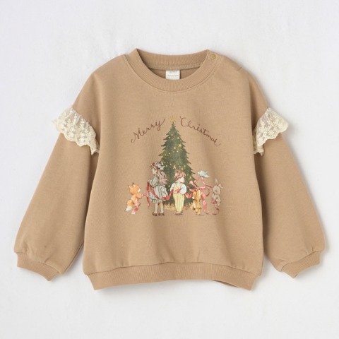 ベビー　長袖プルオーバー（80～95cm・tete a tete / mopico）