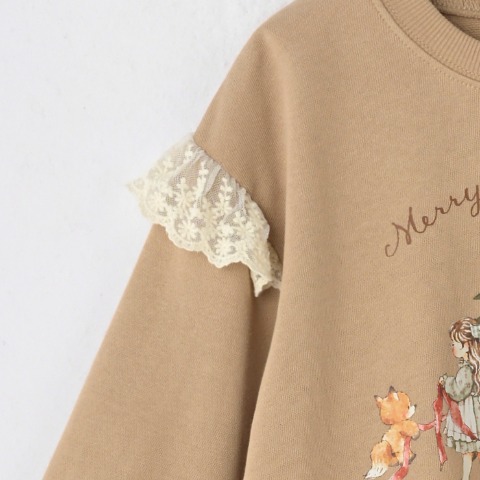 ベビー　長袖プルオーバー（80～95cm・tete a tete / mopico）