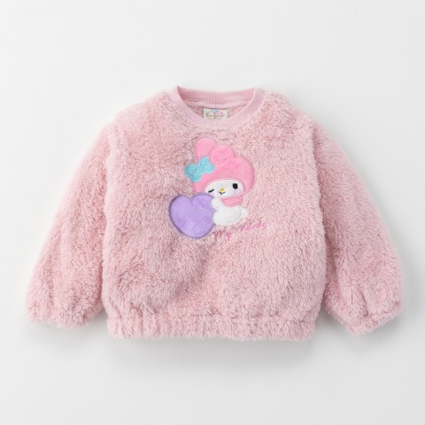 ベビー　長袖プルオーバー（80～95cm・サンリオキャラクターズ）