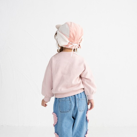 ベビー　長袖スウェット（80～95cm・moimoi/yukie）