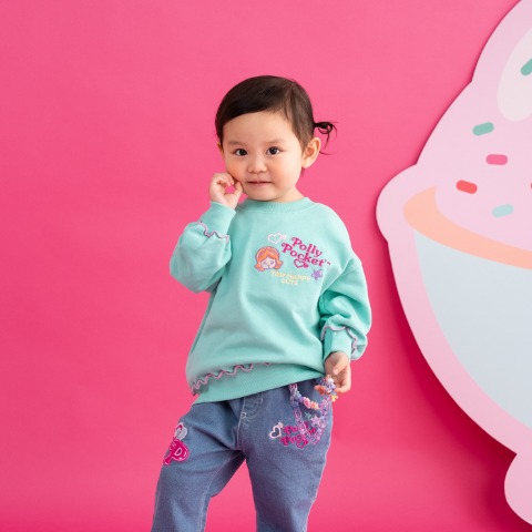 ベビー　プルオーバー（90・95㎝・Polly Pocket）