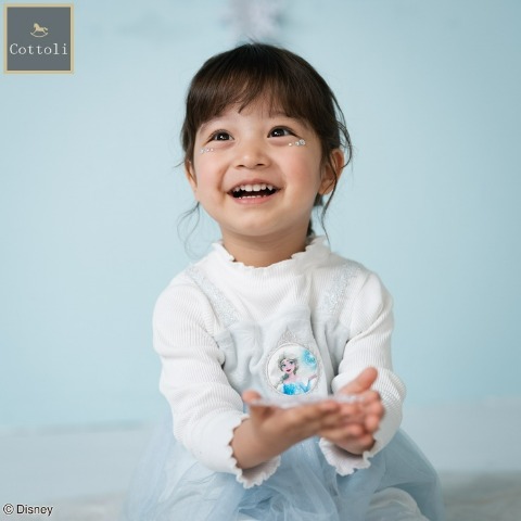 ベビー　長袖チュニック（90・95cm・Cottoli/Disney）