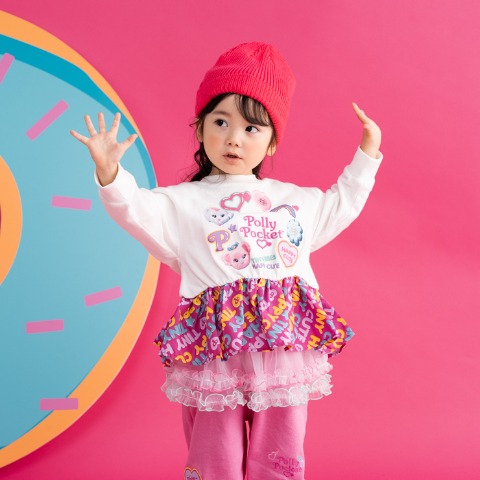 ベビー　プルオーバー（90・95㎝・Polly Pocket）