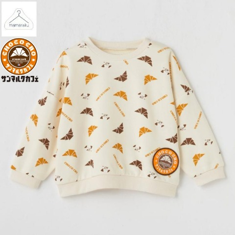 ベビー　トップス（80～95cm・mamaraku/サンマルクカフェ）