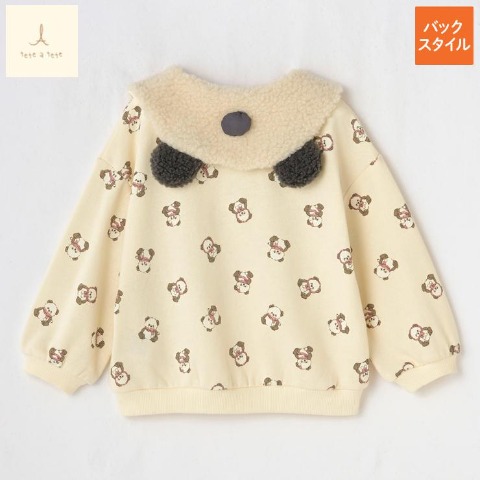 ベビー　半袖プルオーバー（80～95cm・tete a tete /mopico）