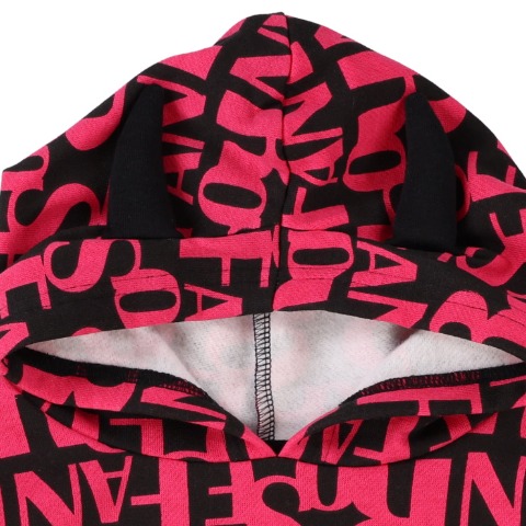 ベビー　プルパーカー（90～95cm・ROSE FAN FAN）