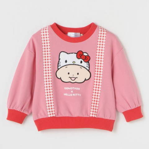 ベビー　プルオーバー（80～95cm・おおのたろう×ハローキティ）