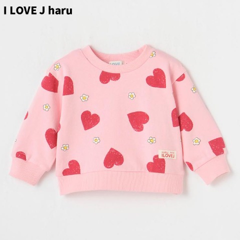 ベビー　プルオーバー（80～95cm・I LOVE J haru）