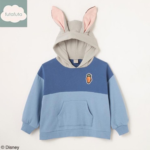 ベビー　プルパーカ（80～95cm・futafuta/Disney）
