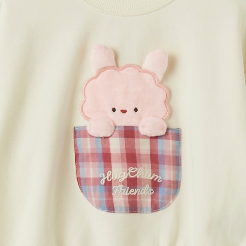 ベビー　プルオーバー（80～95cm・HugChumFriends）