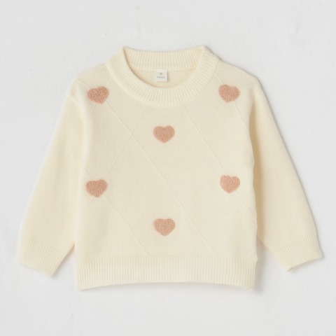 ベビー　長袖ニット（80～95cm・Cottoli）