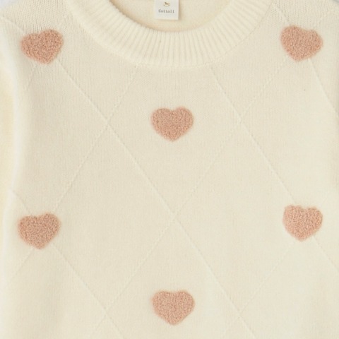 ベビー　長袖ニット（80～95cm・Cottoli）