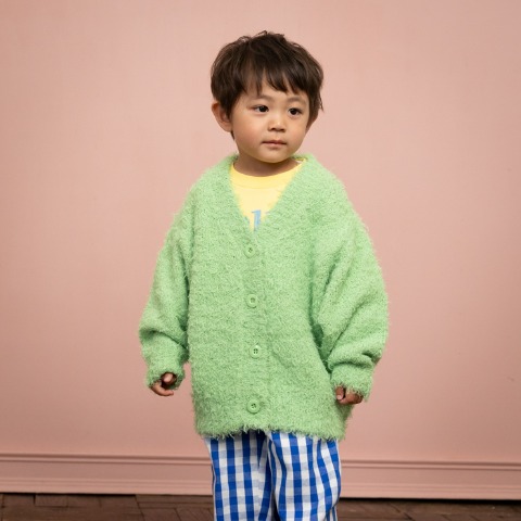 ベビー　長袖カーディガン （80～95cm・moimoi）