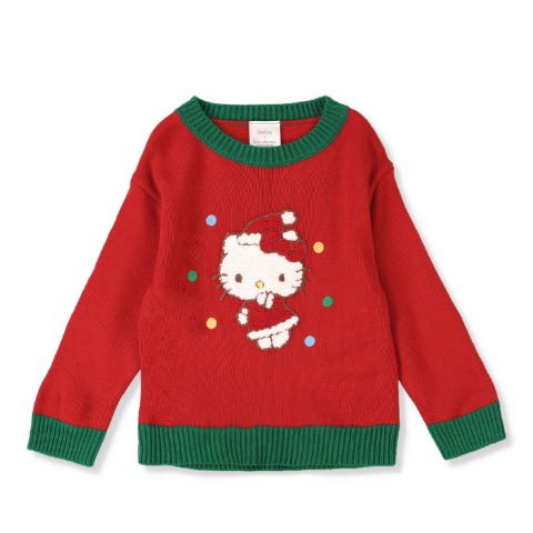 ベビー　長袖ニット（80～95cm・futafuta/サンリオキャラクターズ）