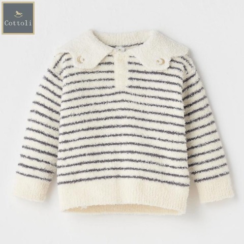 ベビー　長袖ニット（80～95cm・Cottoli）