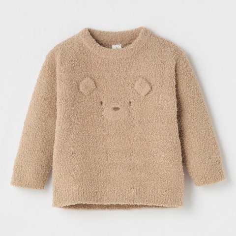 ベビー　長袖ニット（80～95cm・Cottoli）
