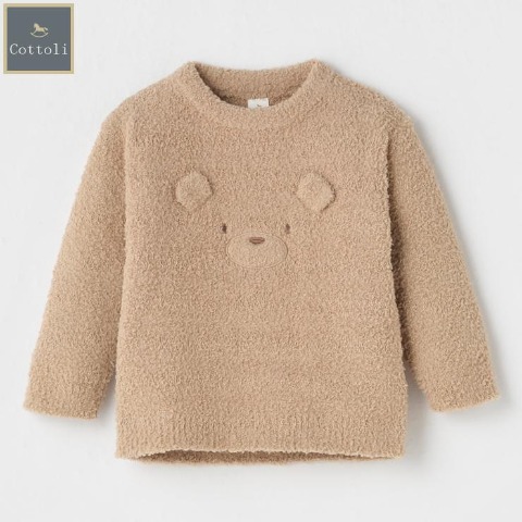 ベビー　長袖ニット（80～95cm・Cottoli）