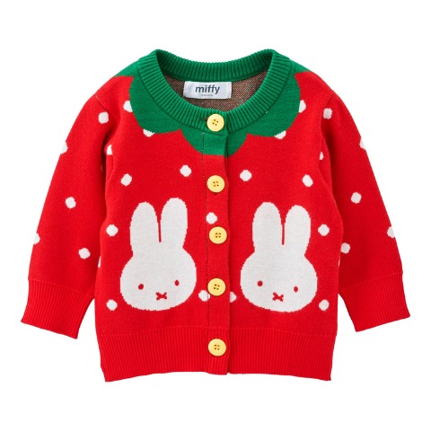 ベビー　カーディガン（80～95cm・miffy）