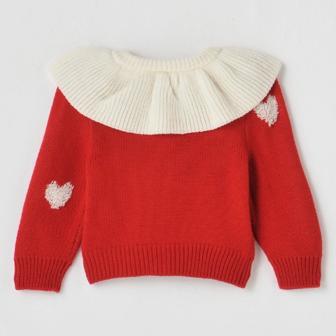 ベビー　長袖カーディガン（80～95cm・Cottoli）