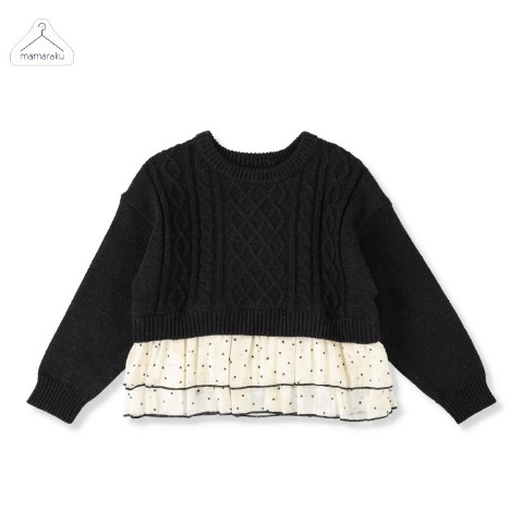 ベビー　ニットプルオーバー（80cm～95cm・mamaraku）