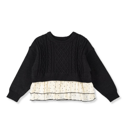 ベビー　ニットプルオーバー（80cm～95cm・mamaraku）