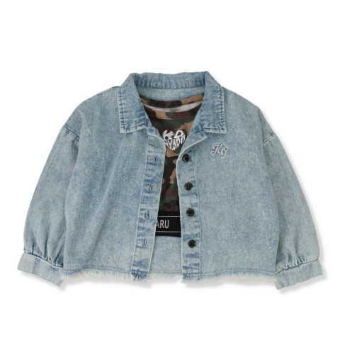 ベビー　長袖シャツ+タンクトップ （90・95cm・KOGYARU）