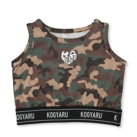 ベビー　長袖シャツ+タンクトップ （90・95cm・KOGYARU）