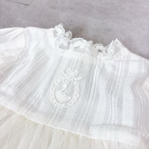 ベビー　長袖チュニック+ボンネット （80～95cm・Cottoli）