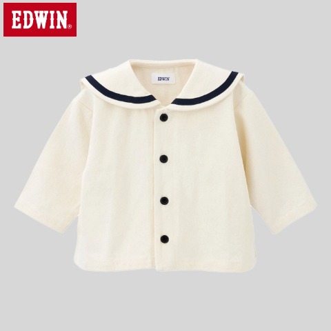 ベビー　長袖シャツ（80～95cm・EDWIN）