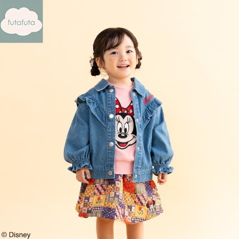 ベビー　長袖ジャケット （80～95cm・futafuta/Disney）