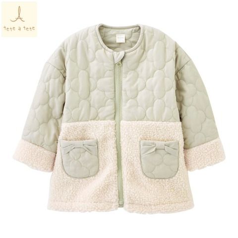 ベビー　長袖ジャケット（80～95cm・tete a tete）