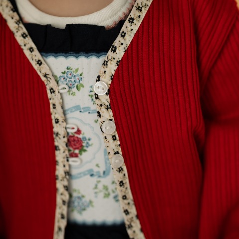 ベビー　長袖ジャケット （80～95cm・tete a tete）
