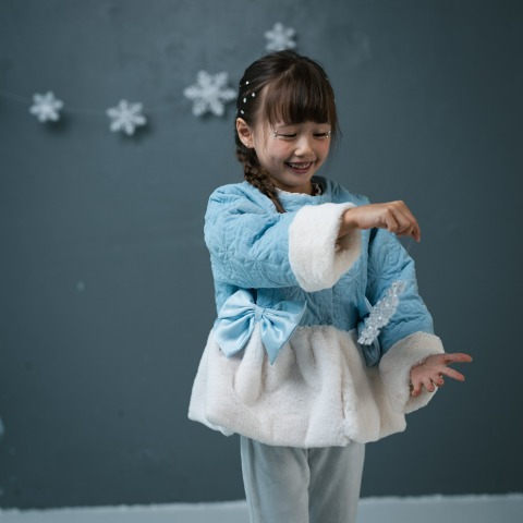 ベビー　長袖ジャケット（80～95cm・Cottoli/Disney）