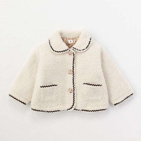 ベビー　長袖ジャケット（80～95cm・&mignon）