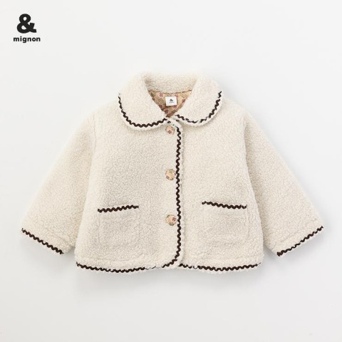 ベビー　長袖ジャケット（80～95cm・&mignon）