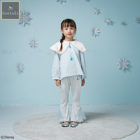 ベビー　パンツ（90・95cm・Cottoli/Disney）