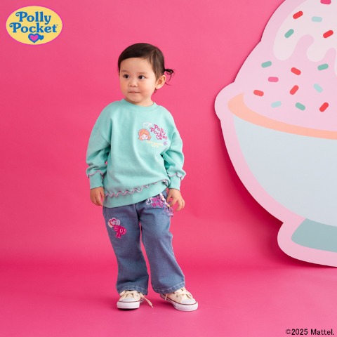 ベビー　パンツ（90・95㎝・Polly Pocket）