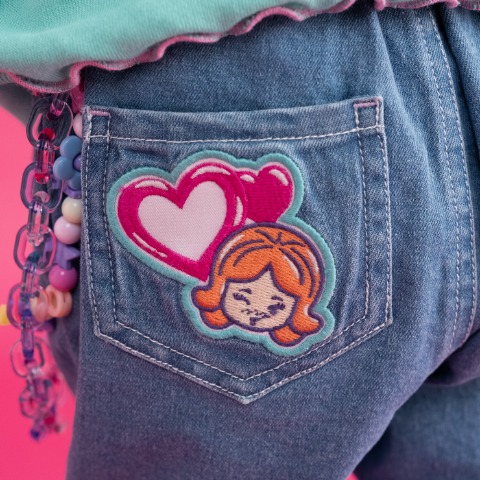 ベビー　パンツ（90・95㎝・Polly Pocket）