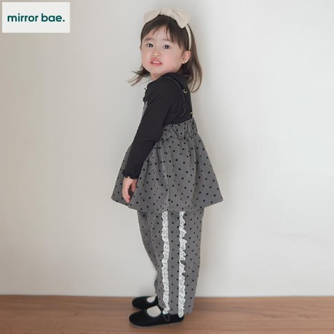 ベビー　ロングパンツ(80～95cm･mirror bae.)