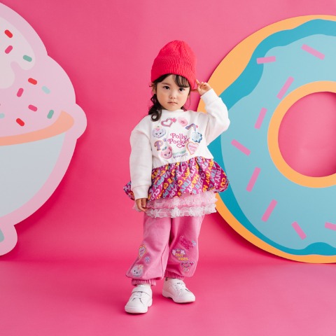 ベビー　パンツ（90・95㎝・Polly Pocket）